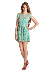 Women's Sleeveless Floral Lace Dress Dresses / Mini - Tophatter Daily Deals