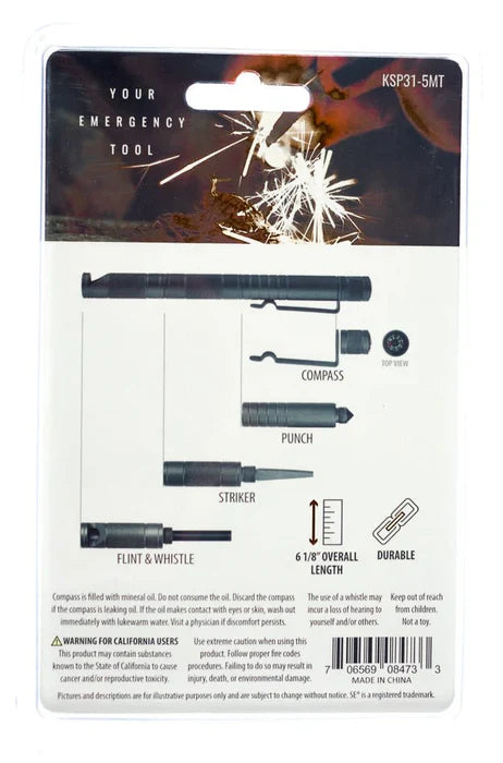 COMPACT SURVIVAL TOOL - Tophatter Daily Deals