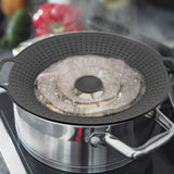 Boil Over Spill Stopper Safeguard Lid Cover For Pots And Pans Kitchen Tools & Gadgets - Tophatter Daily Deals