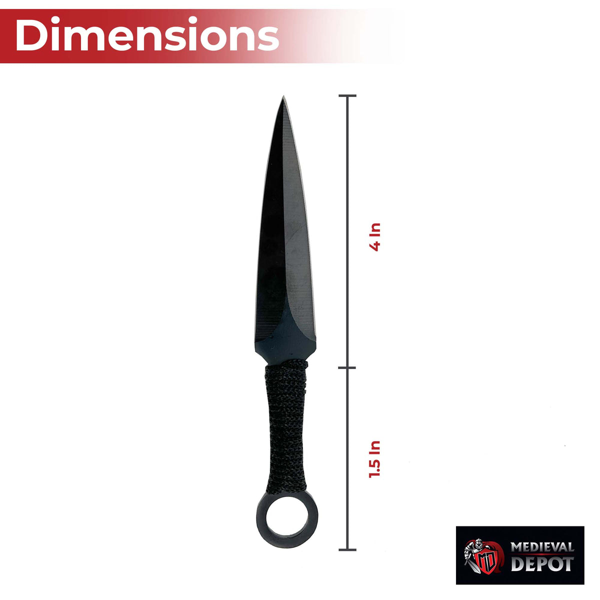 Kunai Uzumaki Anime Manga Throwing Knives knives - Tophatter Daily Deals