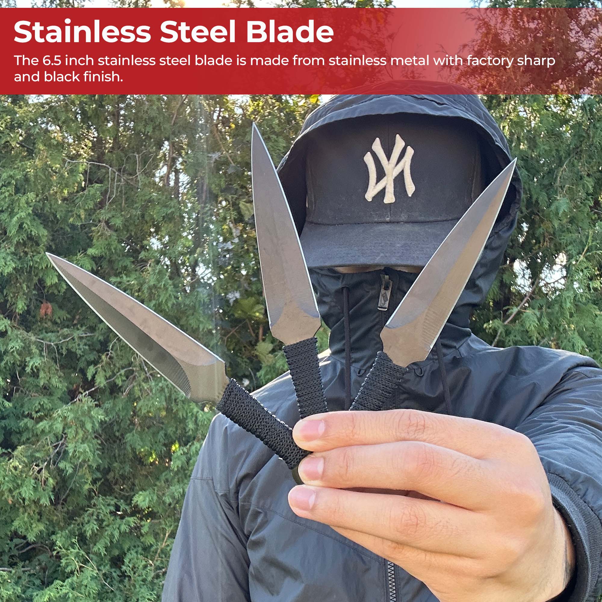 Kunai Uzumaki Anime Manga Throwing Knives knives - Tophatter Daily Deals