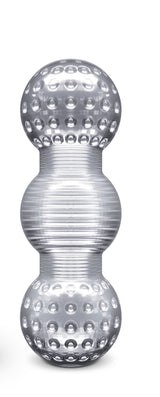 Rize Feelz (Clear) – Textured Sleeve Masturbator > Sex Toys For Men > Masturbators > Manual - Tophatter Daily Deals