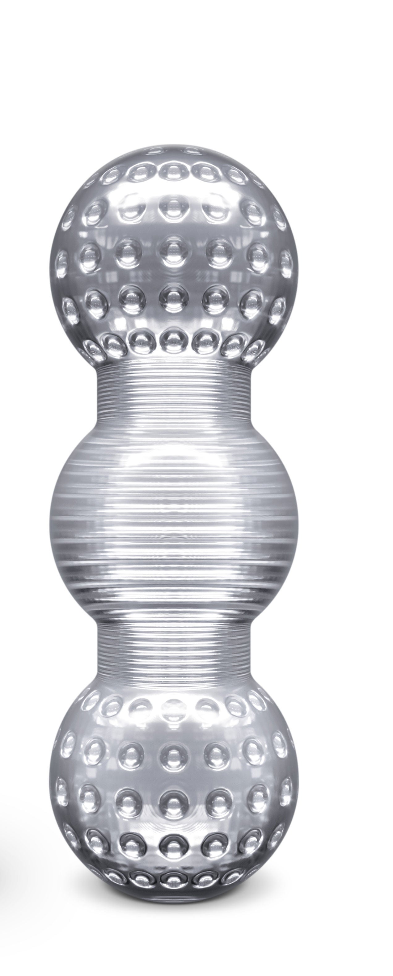Rize Feelz (Clear) – Textured Sleeve Masturbator > Sex Toys For Men > Masturbators > Manual - Tophatter Daily Deals