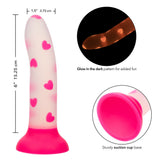 Glow Stick Heart Pink Bendable Silicone Dildo > Dildos > Neutral Dildos - Tophatter Daily Deals