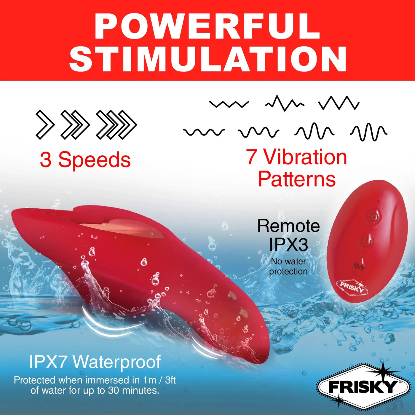 Love Connection Silicone Panty Vibe (Red) – Remote-Controlled Panty Vibrator > Sex Toys For Ladies > Panty Vibes - Tophatter Daily Deals