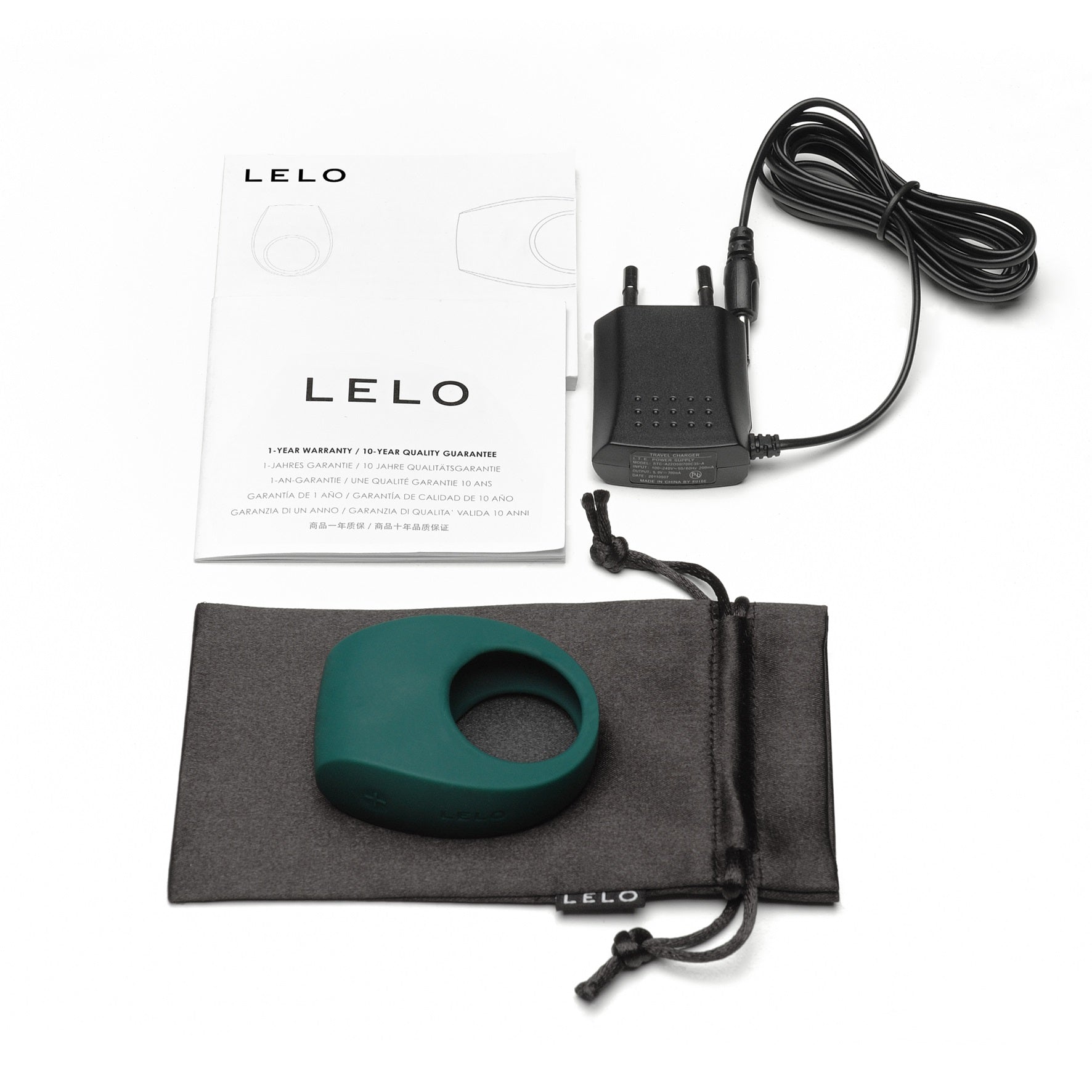 Lelo Tor 2 – Waterproof Rechargeable Couples Ring - Deep Green > Sex Toys > Couples Toys - Tophatter Daily Deals