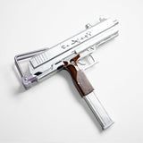 Kafka's Gun Replica – Resin Silver Video Game Sword - Tophatter Daily Deals