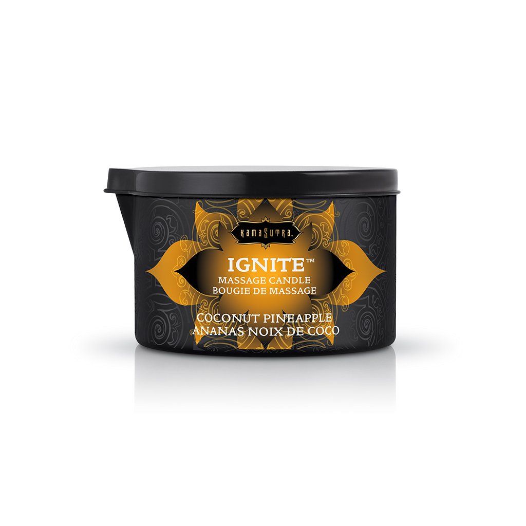 Kama Sutra Ignite Coconut Pineapple (6 Oz) Massage Candle and Oil > Candles > Massage - Tophatter Daily Deals