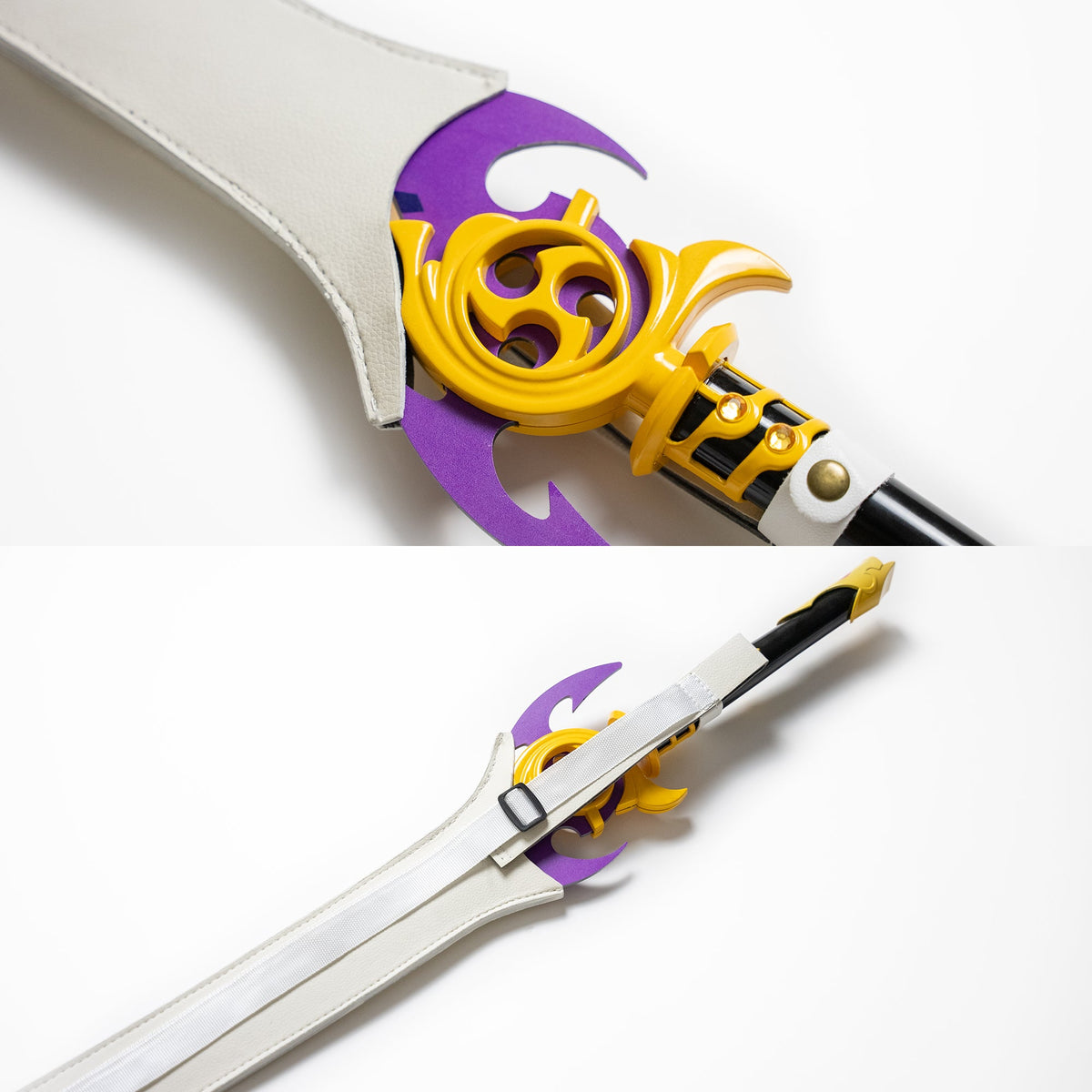 Kamisato Ayaka's "Kirigiri no Kaikou" Mistsplitter Reforged (Ayaka Sword) Video Game Sword - Tophatter Daily Deals