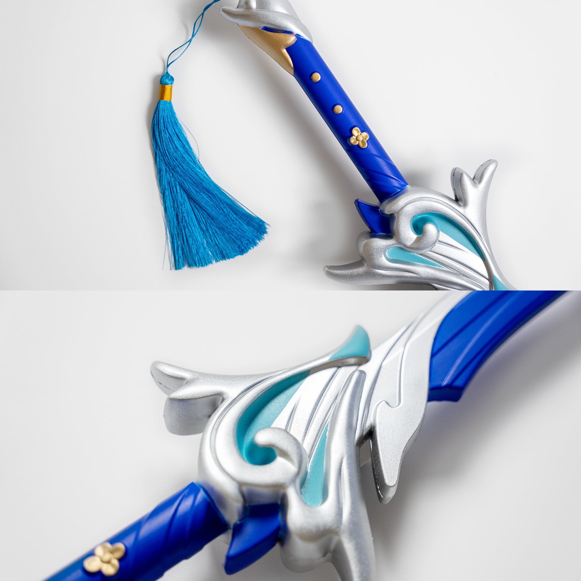Kamisato Ayato's Haran Geppaku Futsu (High Density Foam) Video Game Sword - Tophatter Daily Deals