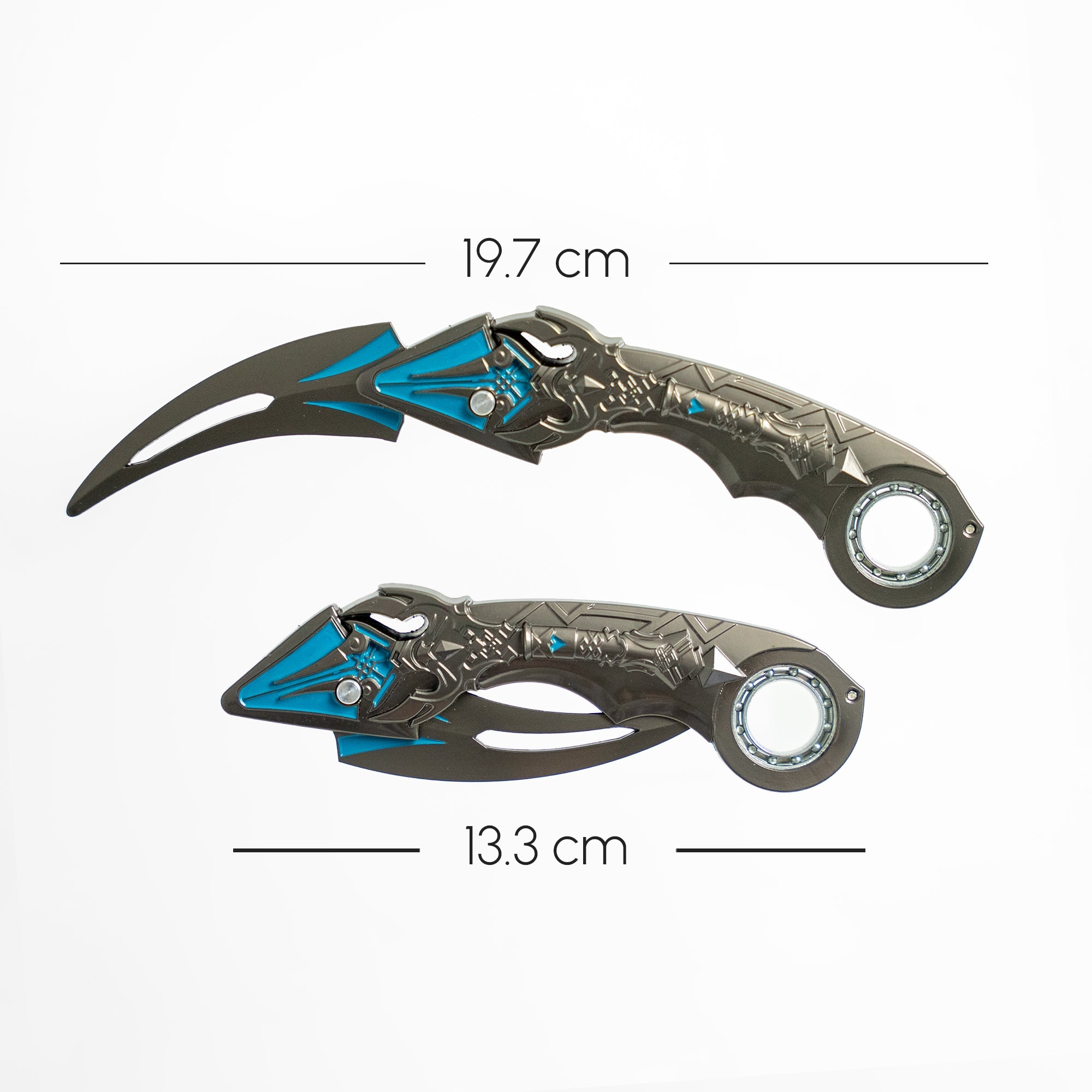 Karambit Fidget Spinner Fire and Steel Exclusive - Tophatter Daily Deals