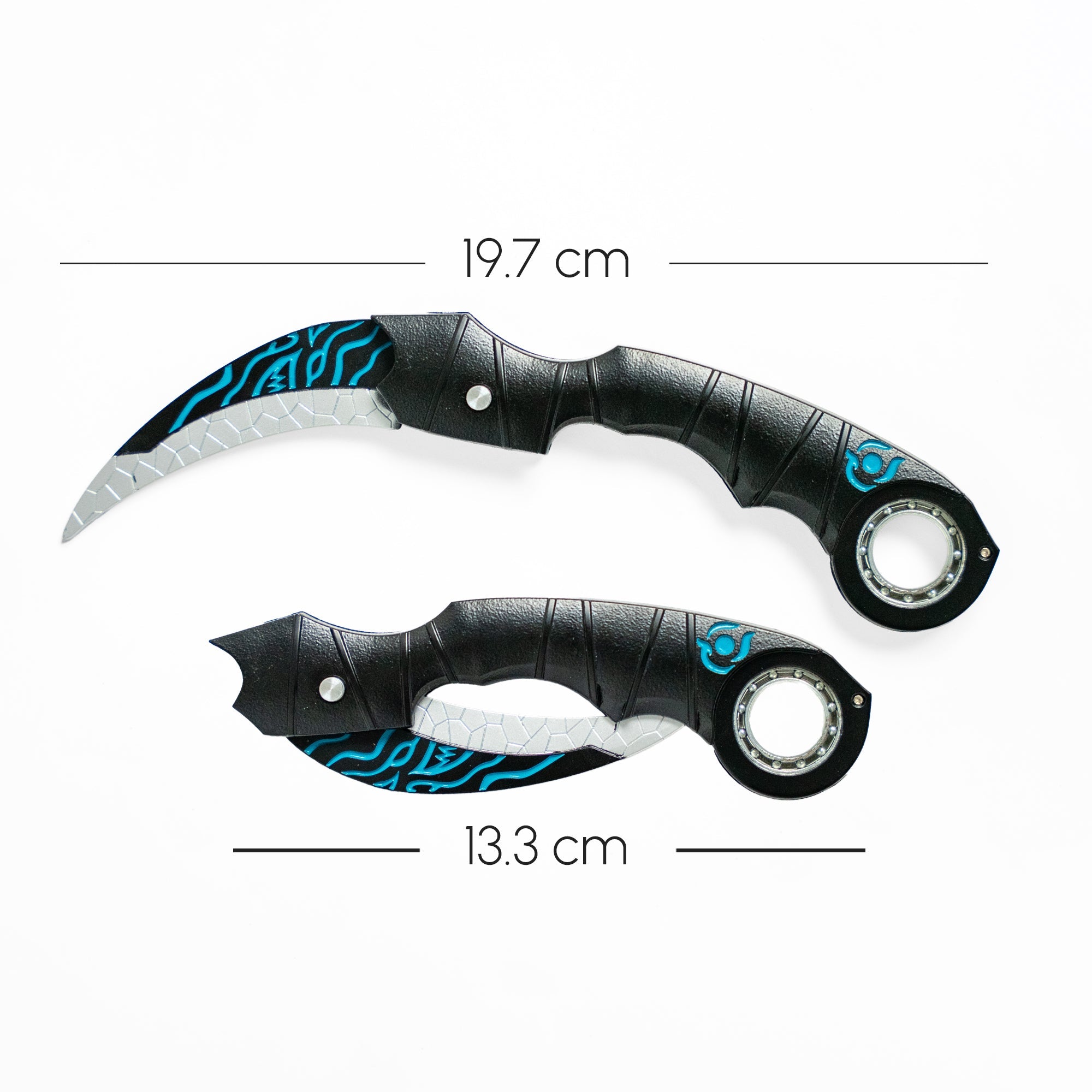 Karambit Fidget Spinner Fire and Steel Exclusive - Tophatter Daily Deals