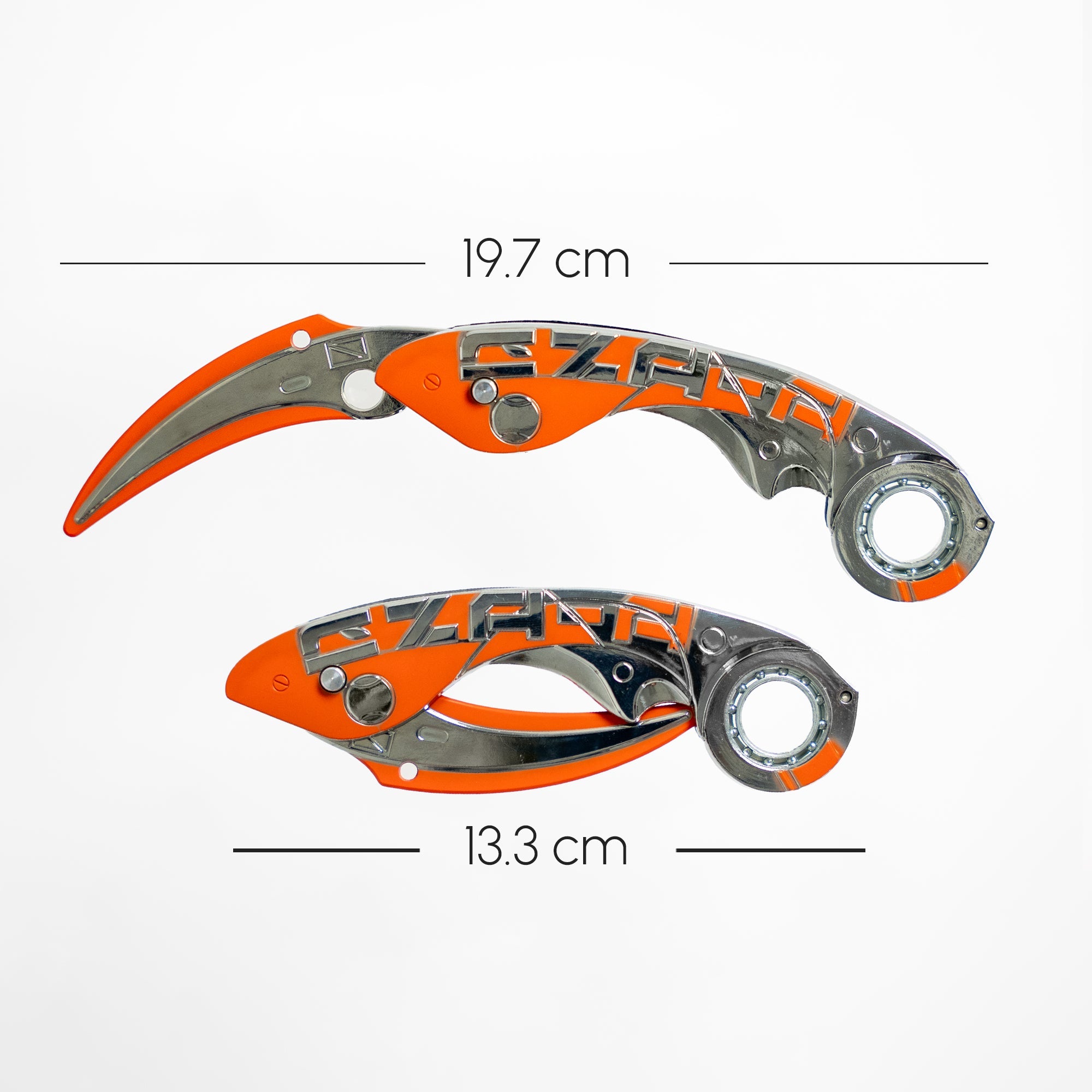 Karambit Fidget Spinner Fire and Steel Exclusive - Tophatter Daily Deals