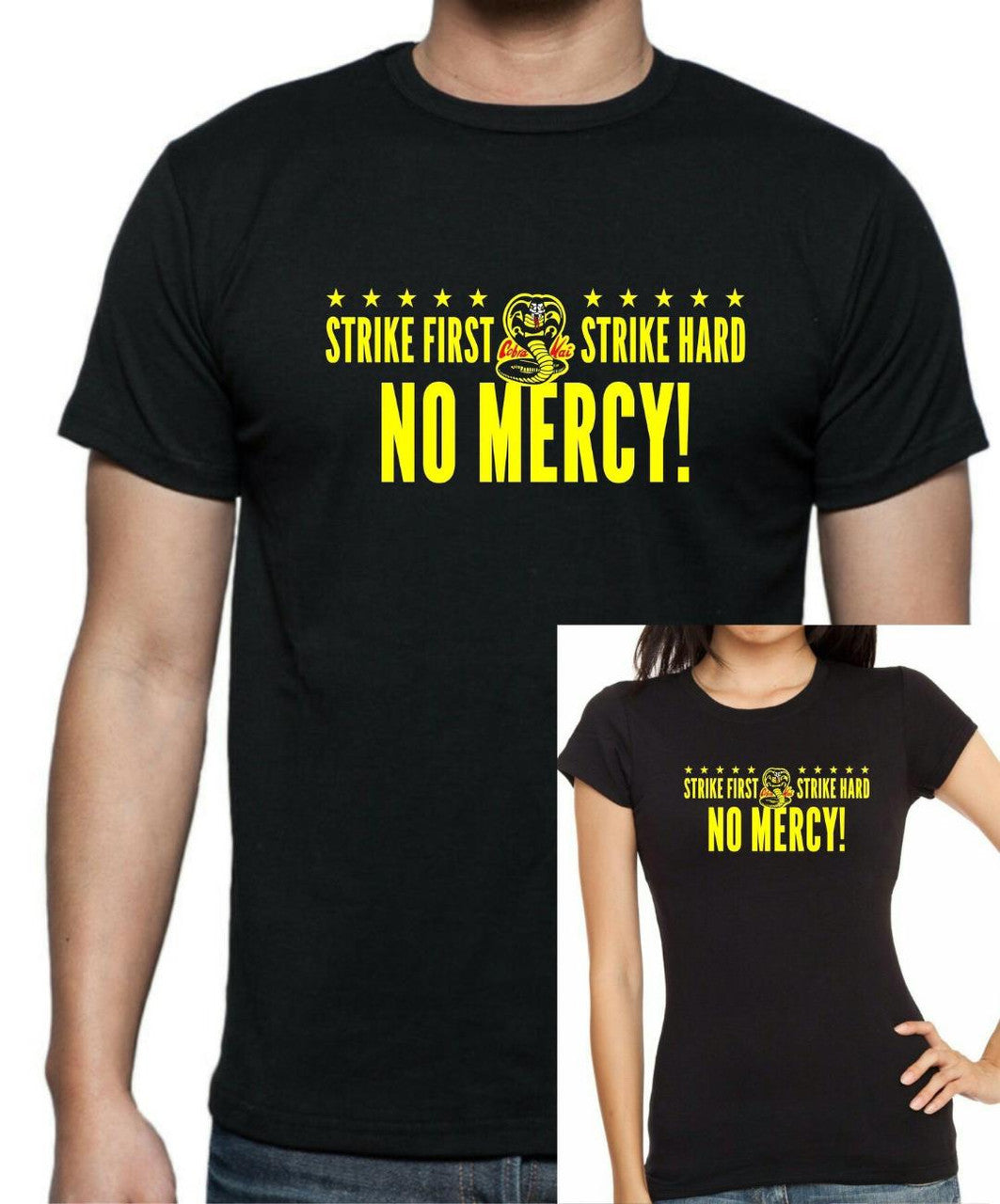 Karate Kid - Cobra Kai No Mercy T-Shirt - Tophatter Daily Deals