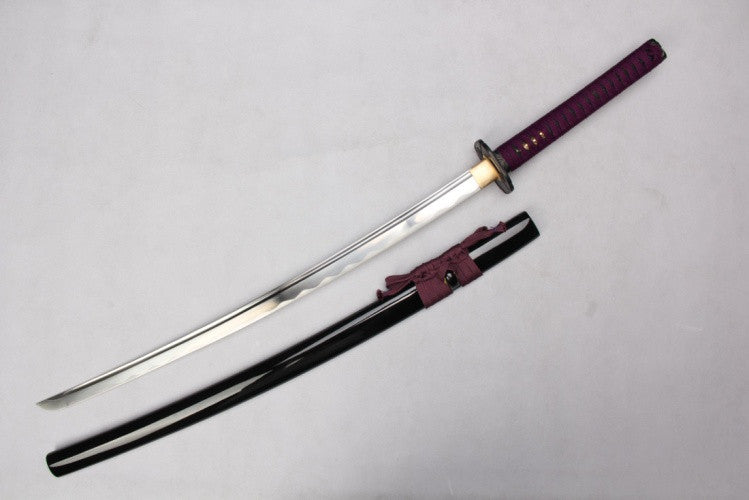 "Karoshi" Clay Tempered Hand Forged Katana In 1095 HCS