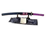 "Karoshi" Clay Tempered Hand Forged Wakizashi In 1095 HCS