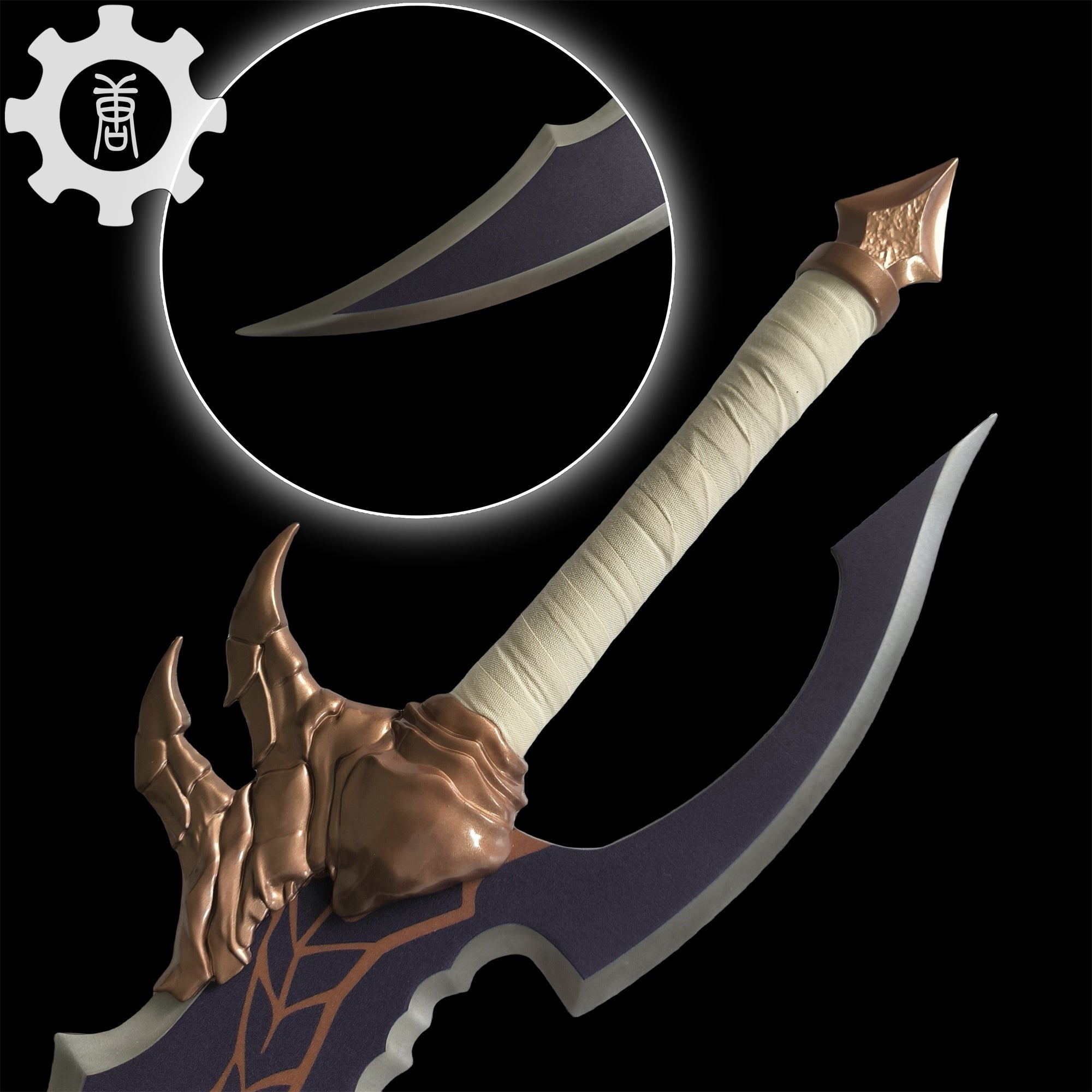 Kasaka's Venom Fang Dagger & Knight Killer Dagger Life-Size Metal Replica - Tophatter Daily Deals