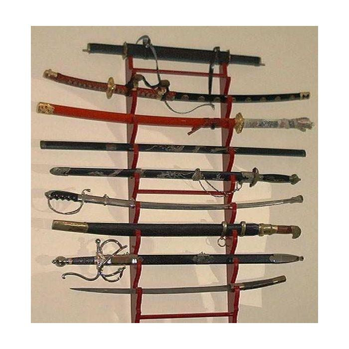 Katana/Sword Wall Display Stand Katana - Tophatter Daily Deals