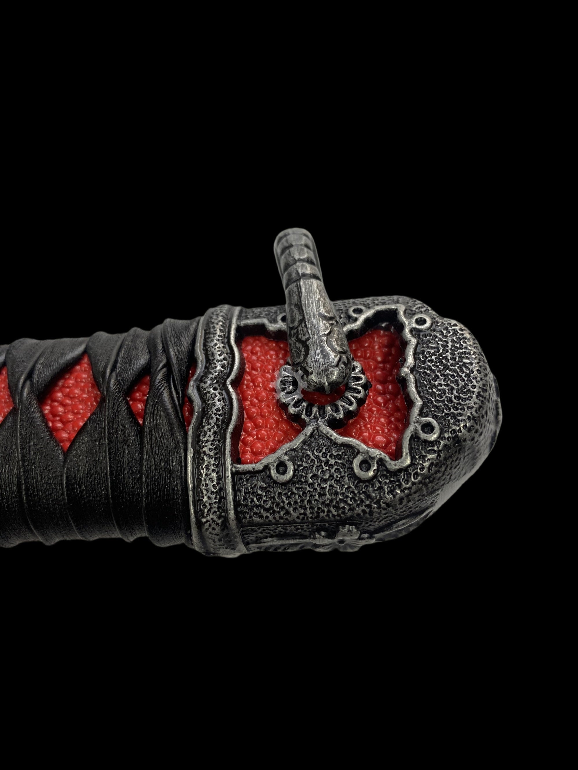 Life-Size Kusabimaru Katana, Gracious Gift of Tears, Black Mortal Blade Replicas - Tophatter Daily Deals