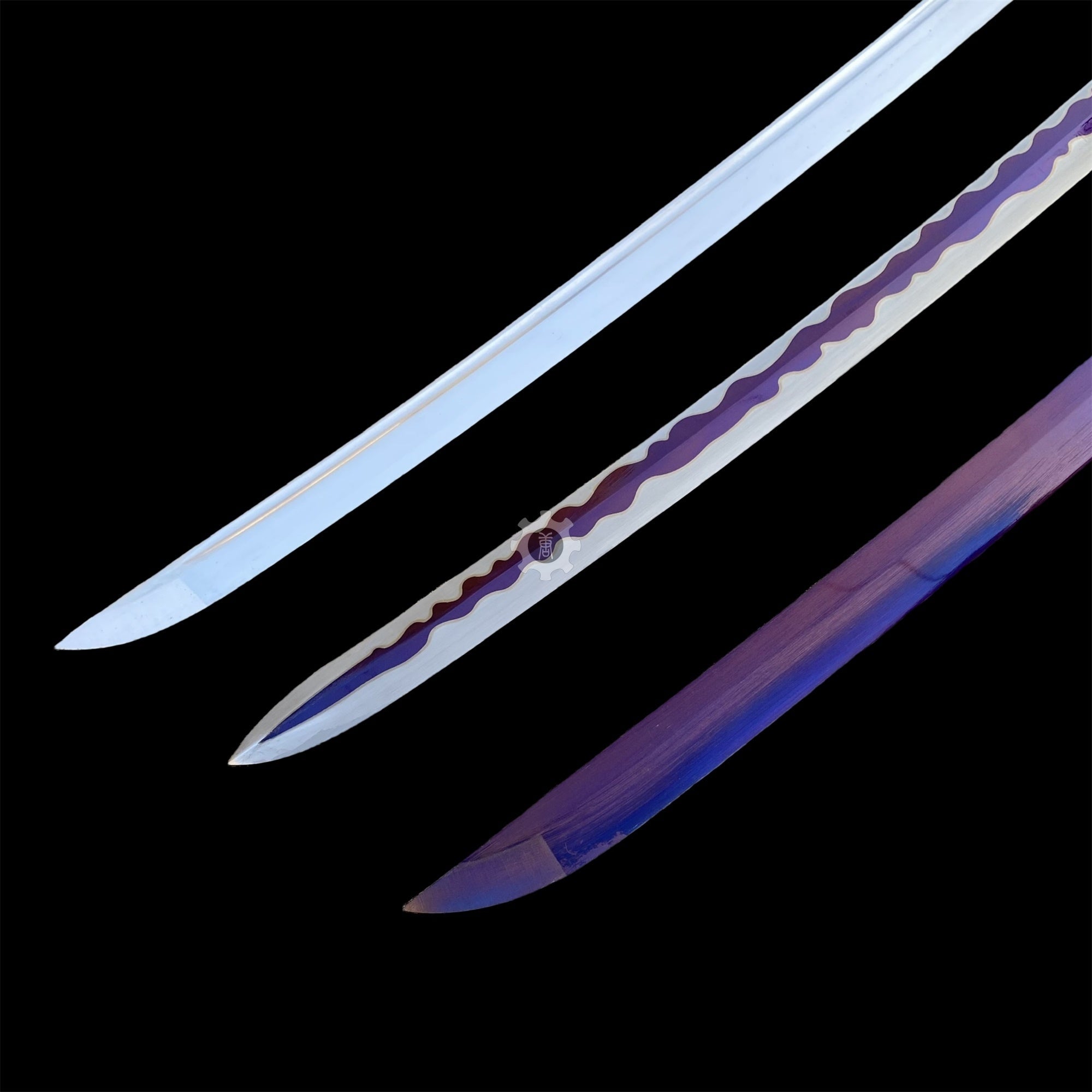 Life-Size Kusabimaru Katana, Gracious Gift of Tears, Black Mortal Blade Replicas - Tophatter Daily Deals