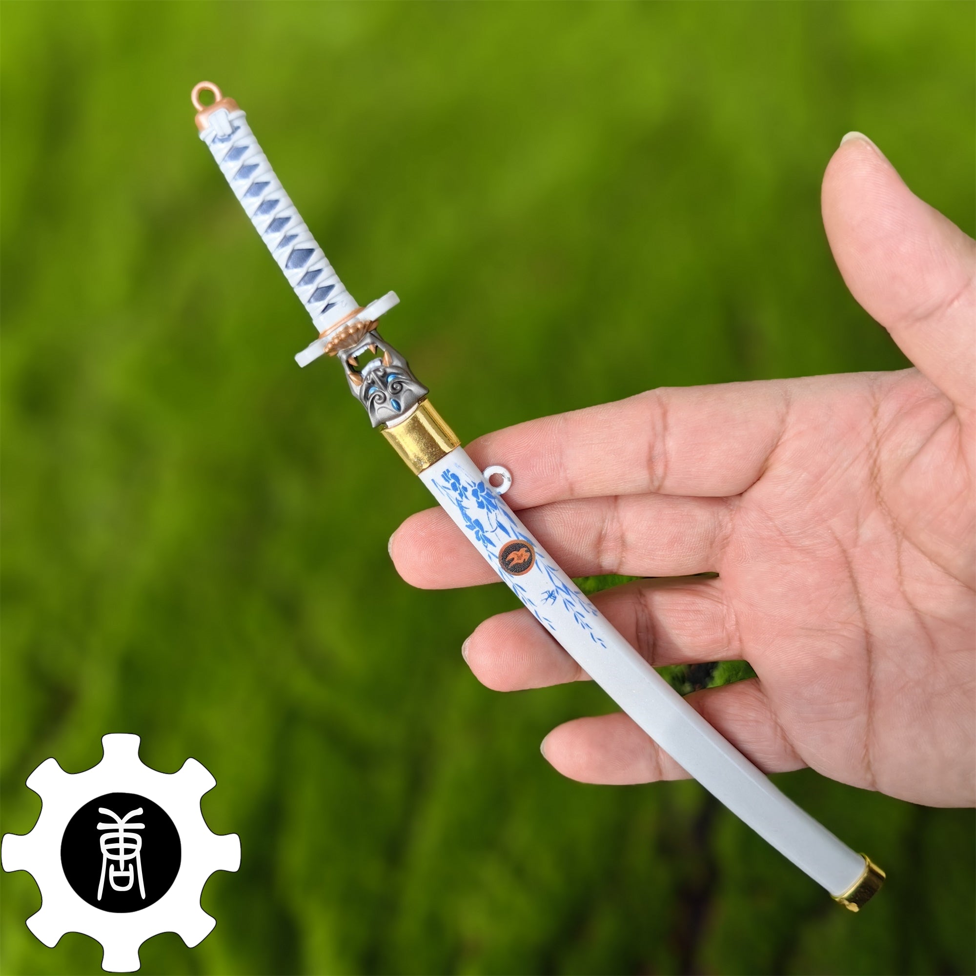Metal Onimaru Kunitsuna Sword Katana Replica 4 In 1 Pack White - Tophatter Daily Deals