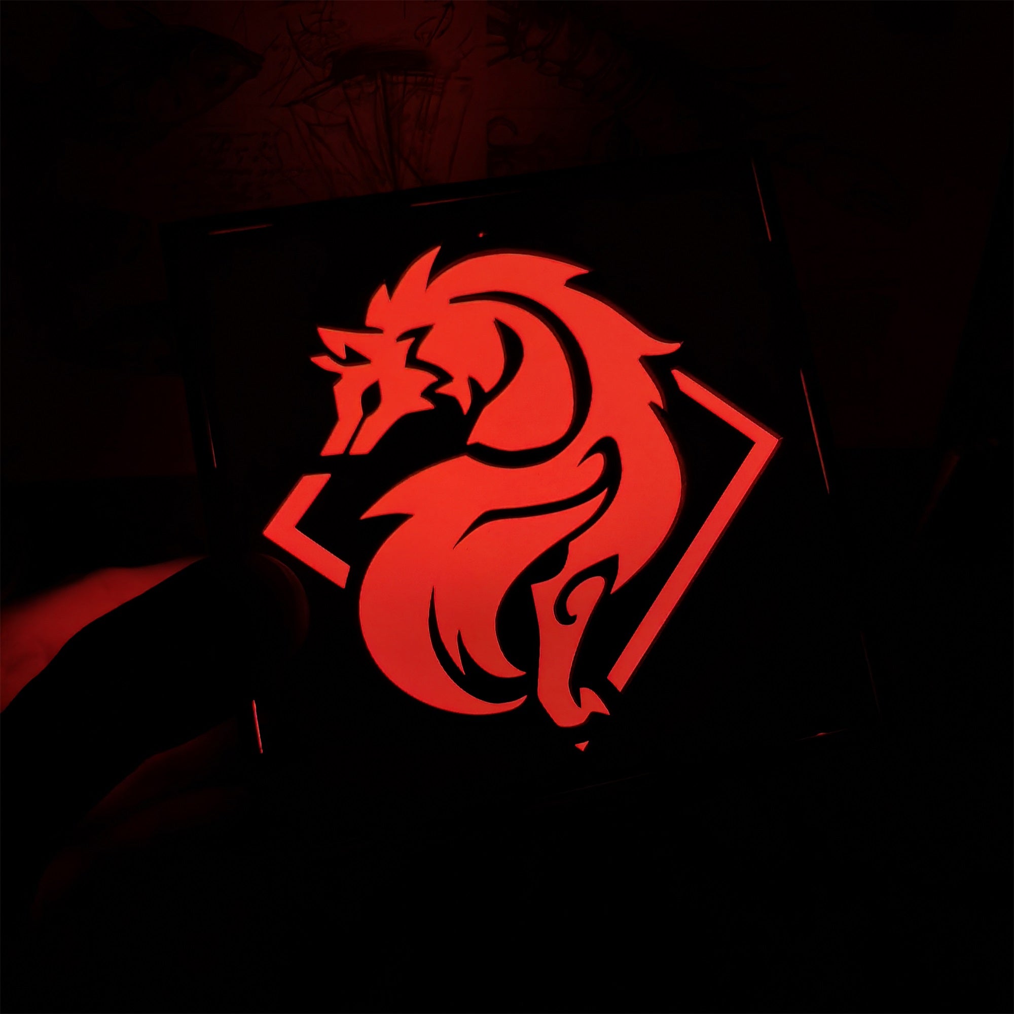 Kaveh Inspired Wooden Cube Light Desk Decor - Tophatter Daily Deals