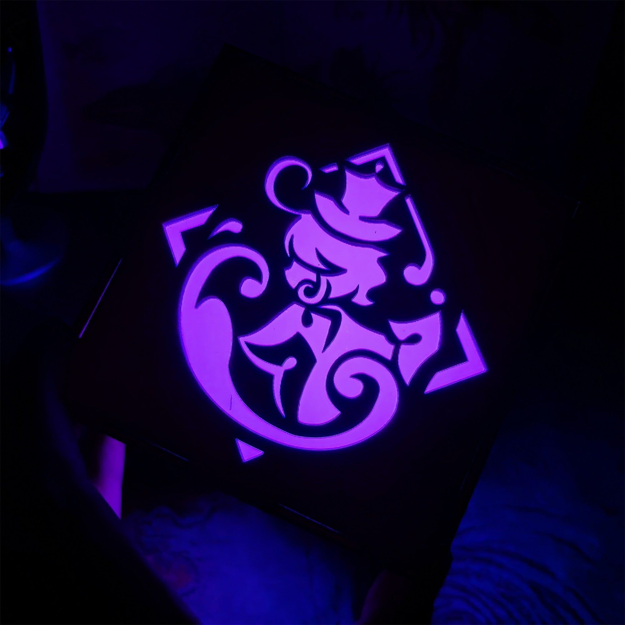 Kaveh Inspired Wooden Cube Light Desk Decor - Tophatter Daily Deals