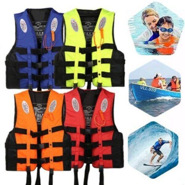Life Jacket UK - Watersport Ski Buoyancy Aid Kayak Sailing Boating Jacket Sports & Outdoor - Tophatter Daily Deals