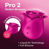 Satisfyer Pro 2 Modern Blossom – Air Pulse Clitoral Vibrator > Sex Toys For Ladies > Air Pulsation - Tophatter Daily Deals