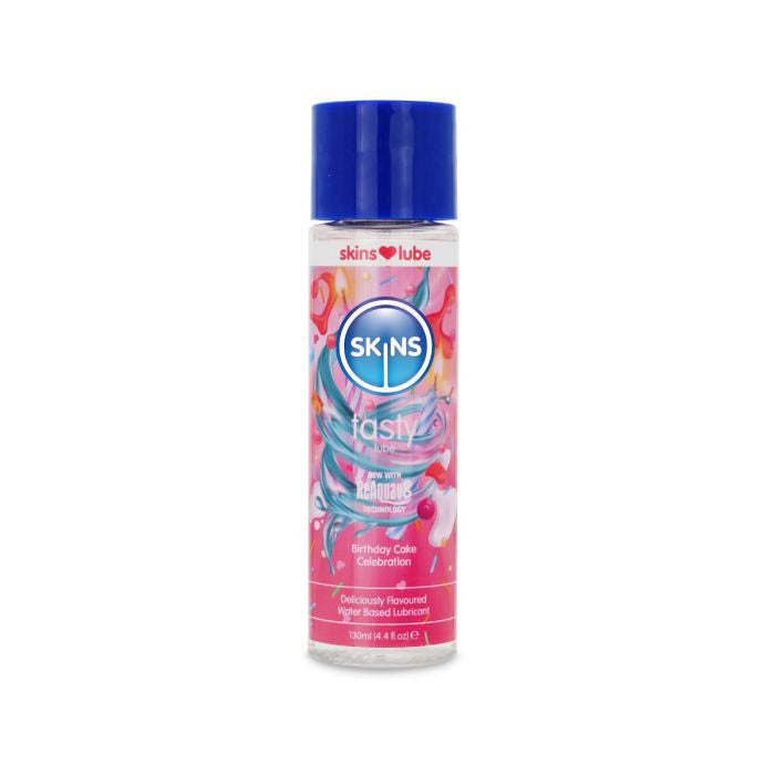 Skins Birthday Cake (4.4 Fl Oz) – Water-Based Lubricant > Lube > Flavoured - Tophatter Daily Deals