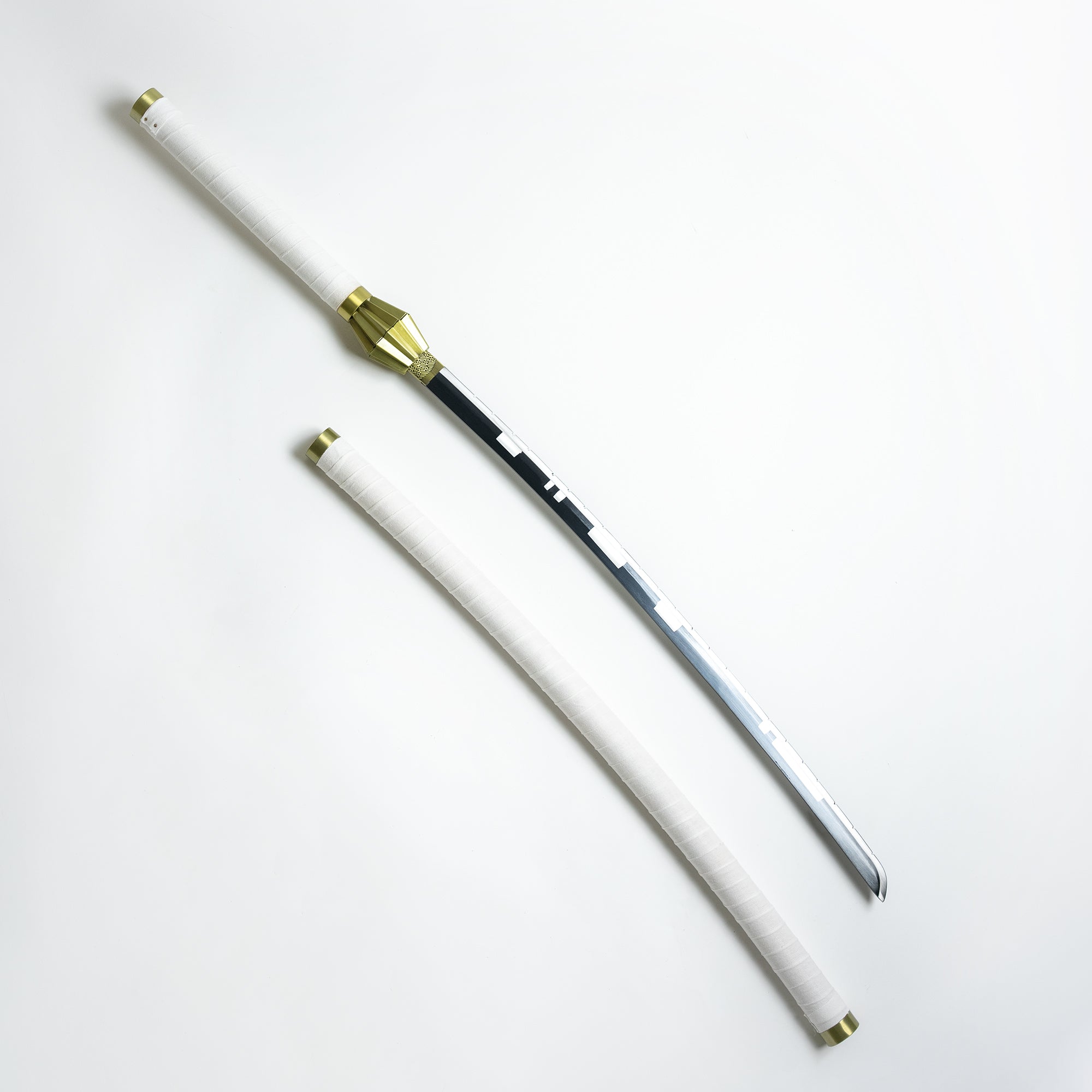 Kenpachi Zaraki's "Nozarashi" Katana Chipped Anime Sword - Tophatter Daily Deals