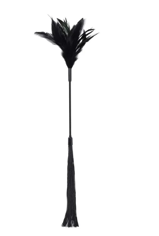 Shadow Feather Tickler – Feather and Silicone Teaser Accessory > Bondage Gear > Ticklers - Tophatter Daily Deals