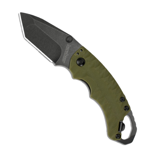 Kershaw - Shuffle II - Tanto - Liner Lock - OD Green - 8750TOLBW Knives - Tophatter Daily Deals