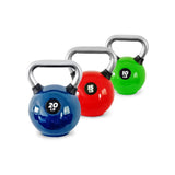 Cheapest Kettlebells UK - 10lb 15lb 20lb Kettlebell Weights Set Kettlebells Strength Training Home Gym Exercise Ball - Tophatter Daily Deals