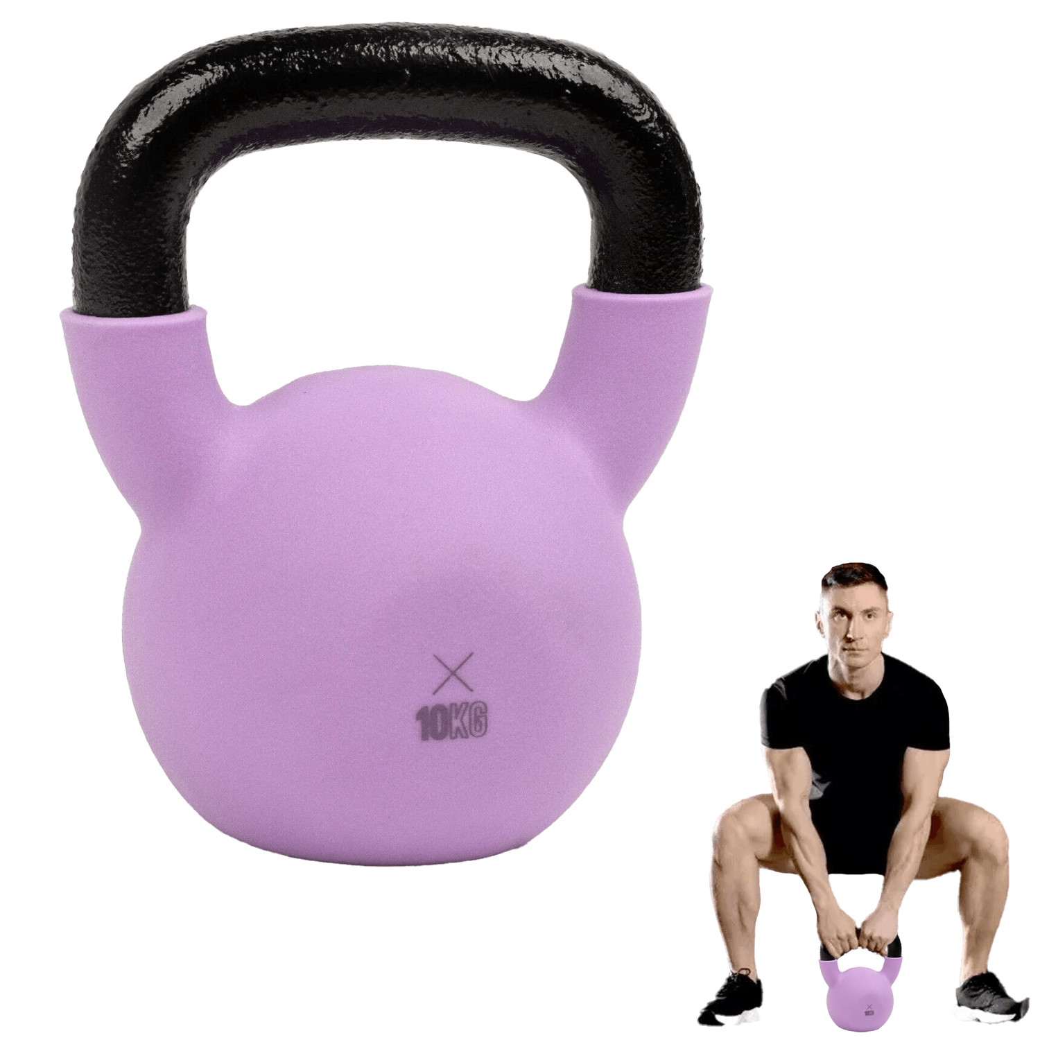 Best Kettlebell Weight for Beginners - Kettlebell Weight Heavy Duty Cast Iron & Neoprene Kettle Bells Home Gym 4kg-18kg Exercise & Fitness - Tophatter Daily Deals