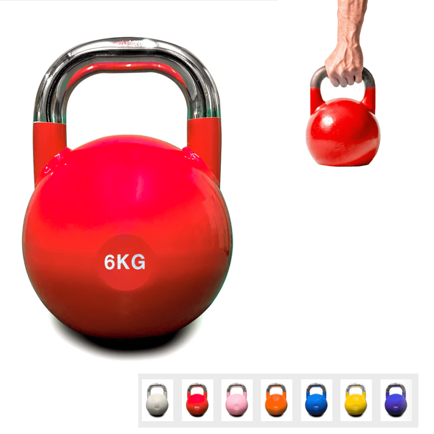 Best Competition Kettlebells - Kettlebell Home Gym Strength Training Exercise Fitness 4-32KG Exercise Ball - Tophatter Daily Deals