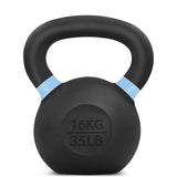 Kettlebell Sets UK - Kettlebells Cast Iron Weights Fitness Exercise Home Gym Workout Training 6-16kg 16 Exercise & Fitness - Tophatter Daily Deals