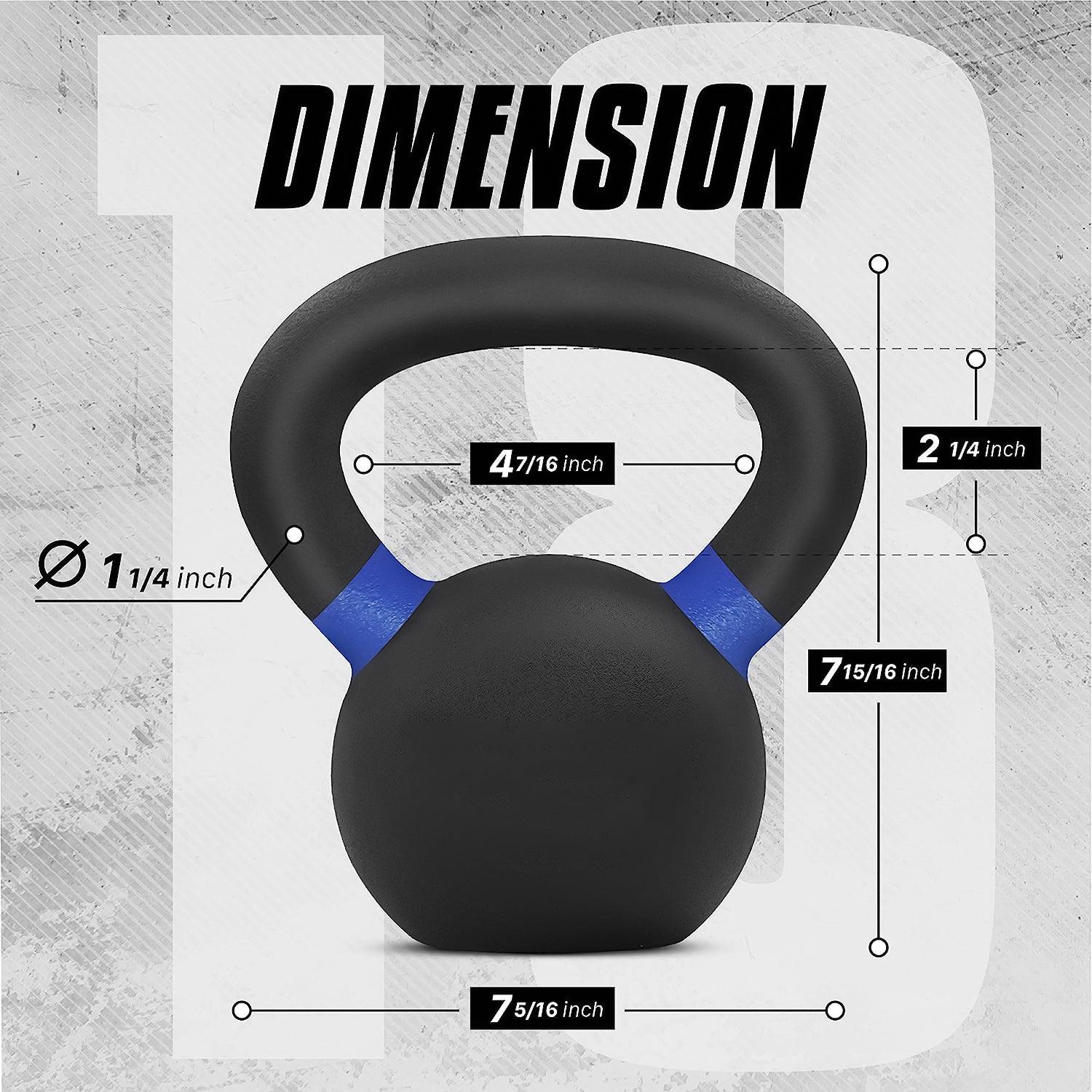 Kettlebell Sets UK - Kettlebells Cast Iron Weights Fitness Exercise Home Gym Workout Training 6-16kg Exercise & Fitness - Tophatter Daily Deals