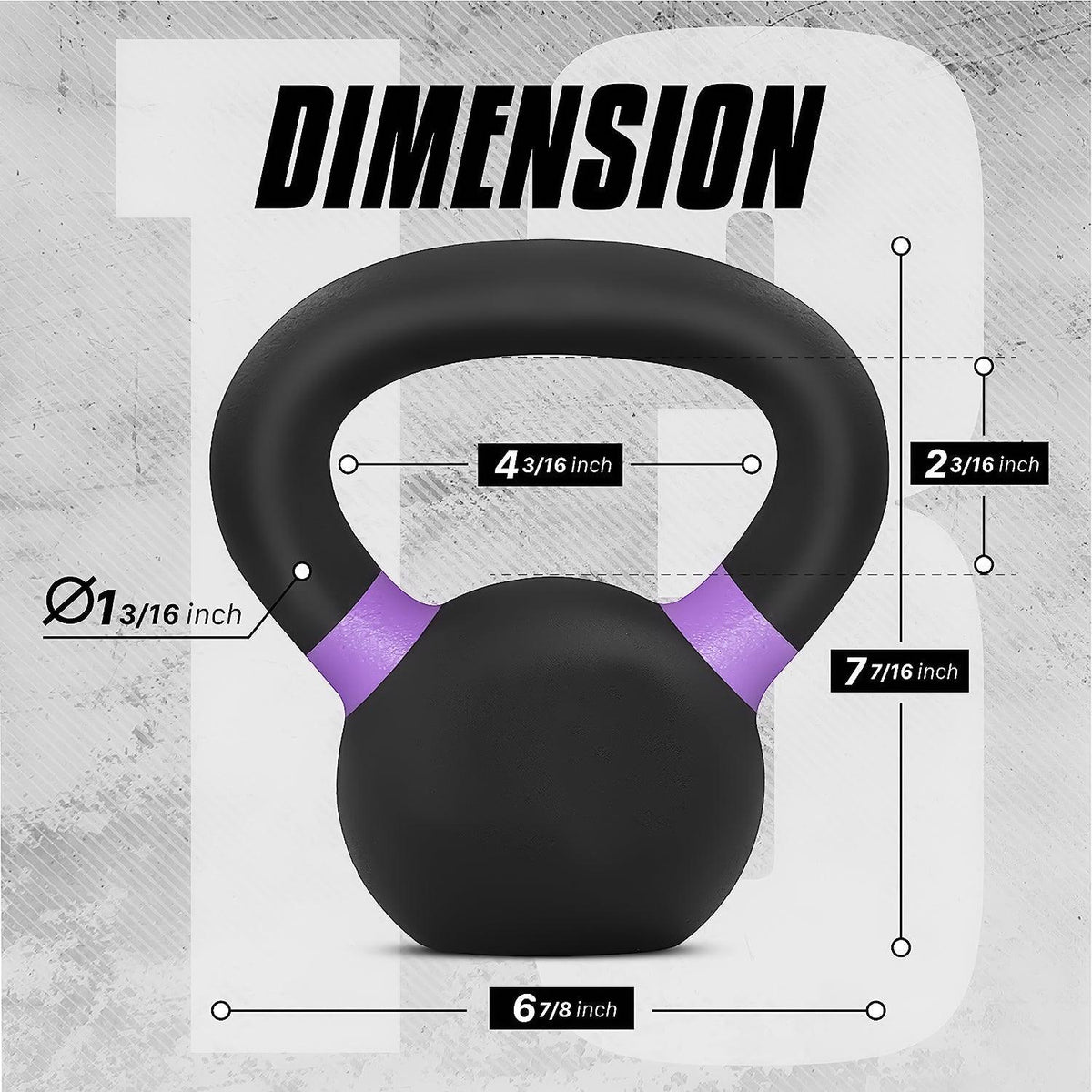 Kettlebell Sets UK - Kettlebells Cast Iron Weights Fitness Exercise Home Gym Workout Training 6-16kg Exercise & Fitness - Tophatter Daily Deals