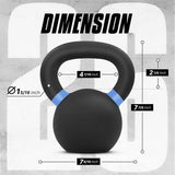 Kettlebell Sets UK - Kettlebells Cast Iron Weights Fitness Exercise Home Gym Workout Training 6-16kg Exercise & Fitness - Tophatter Daily Deals