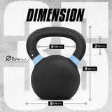 Kettlebell Sets UK - Kettlebells Cast Iron Weights Fitness Exercise Home Gym Workout Training 6-16kg Exercise & Fitness - Tophatter Daily Deals