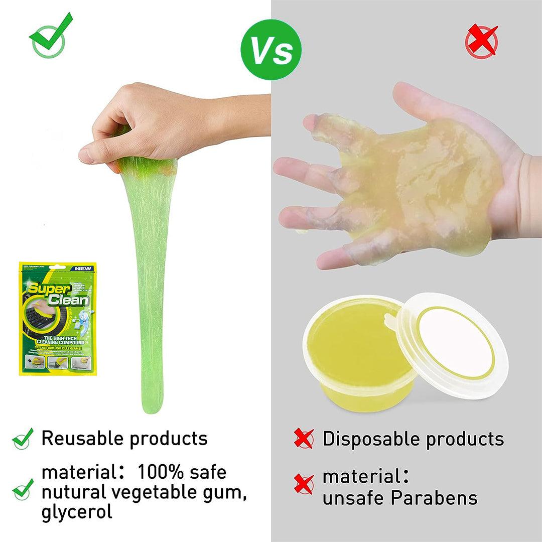 Cleaning Gel for Keyboard - Super Clean Keyboard Cleaner Dust Dirt Remover Car NEW Magic Gel Apparel & Accessories - Tophatter Daily Deals