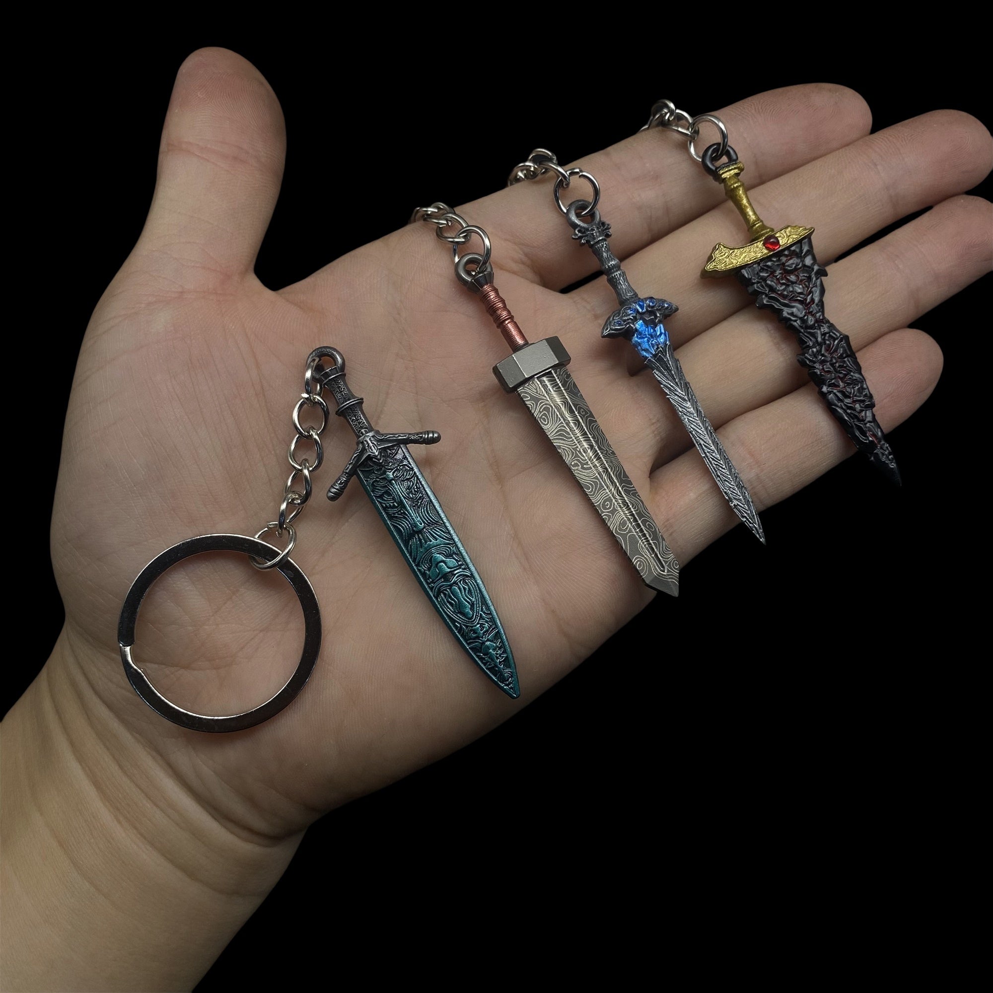 Mini ER Game Sword Metal Keychain Pendant - Tophatter Daily Deals