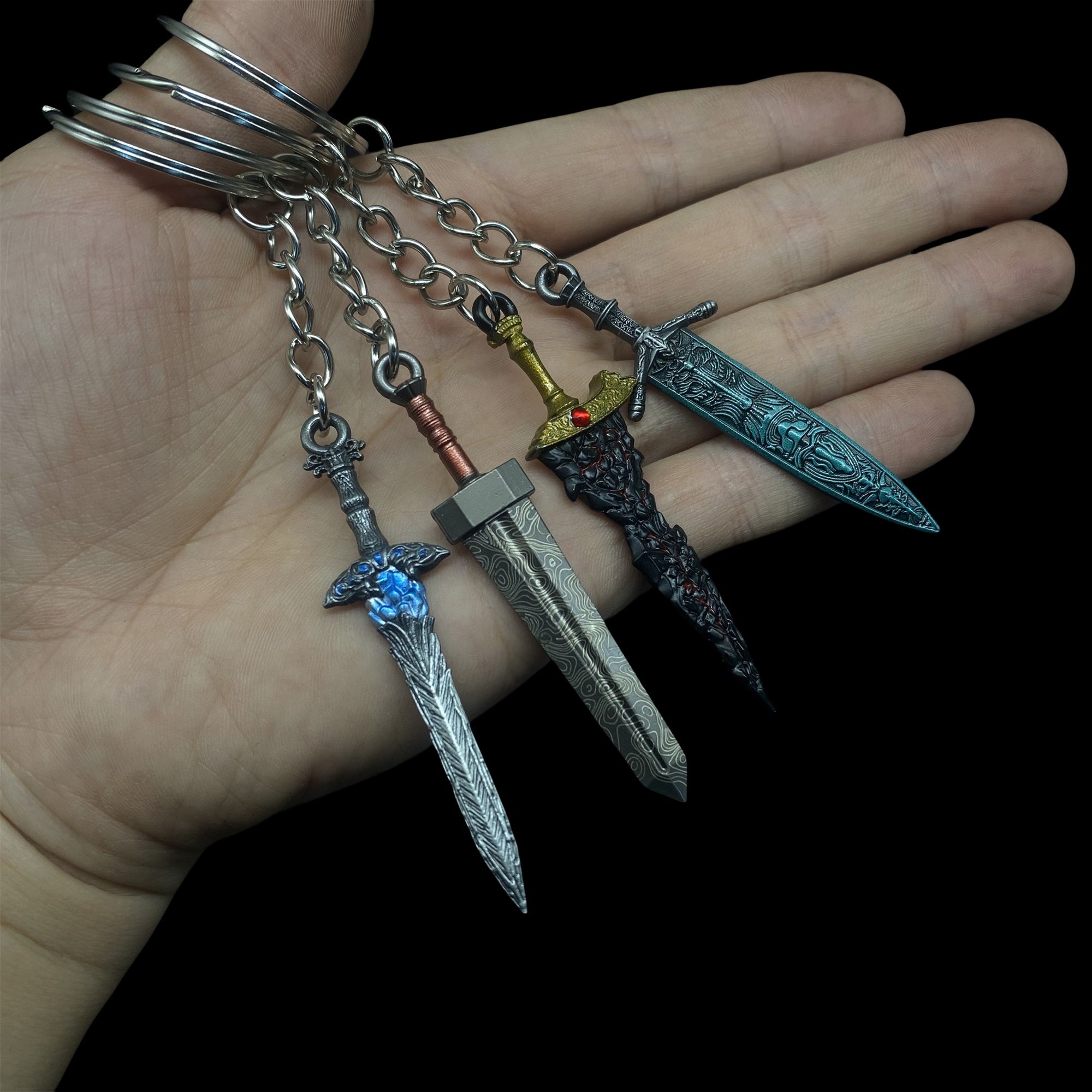 Mini ER Game Sword Metal Keychain Pendant - Tophatter Daily Deals