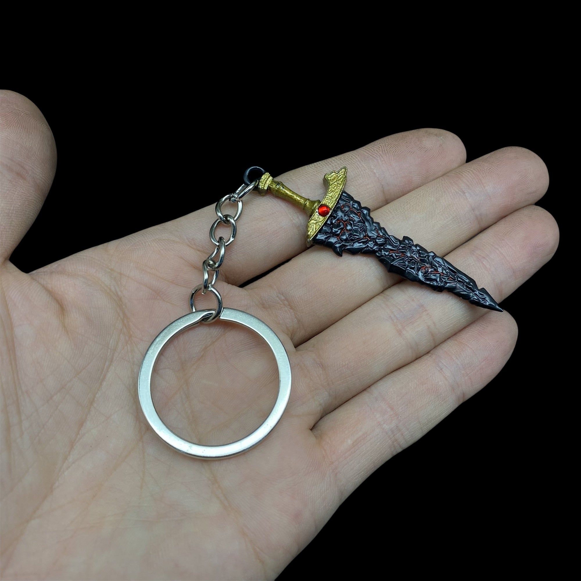 Mini ER Game Sword Metal Keychain Pendant Malikeths Blade - Tophatter Daily Deals