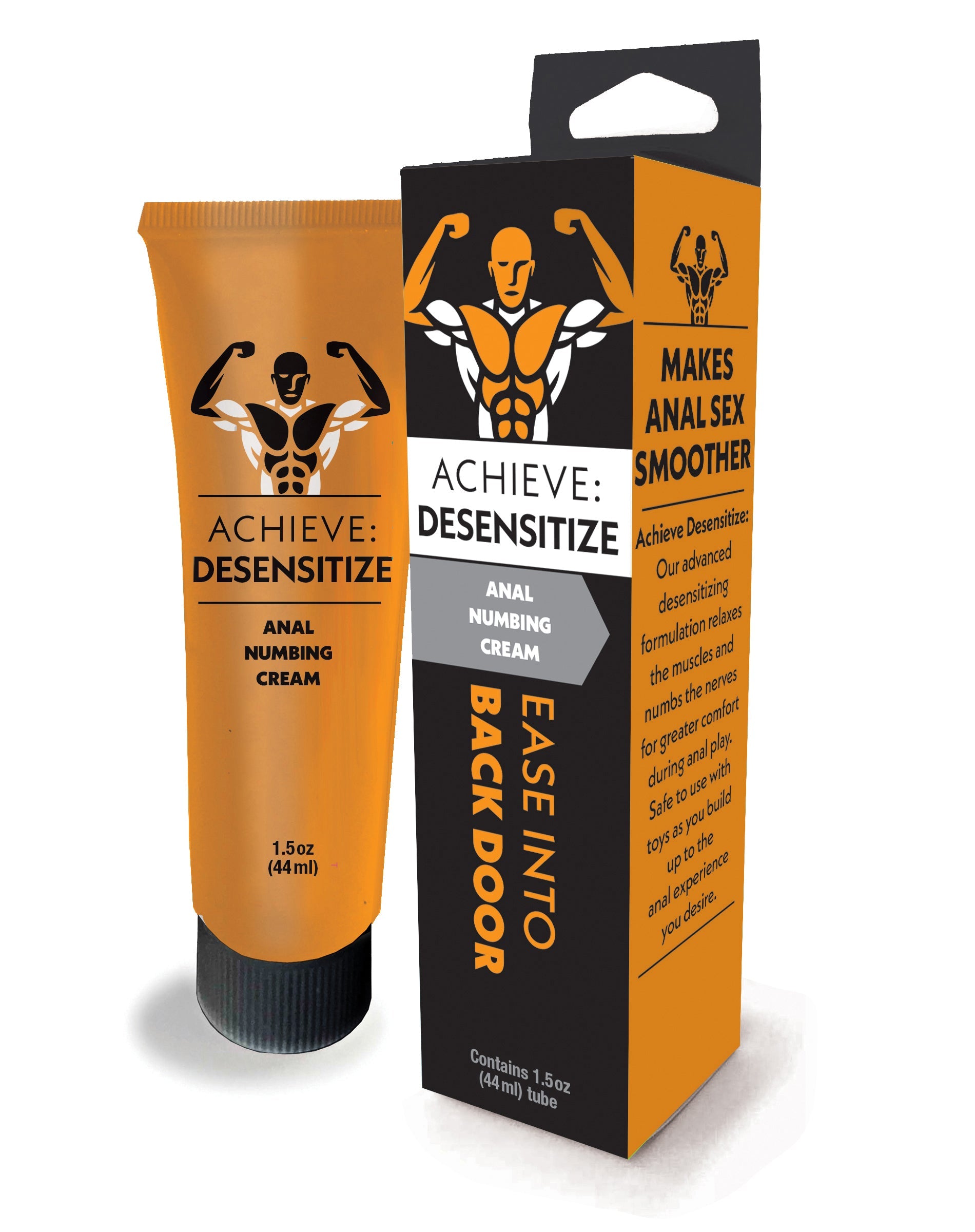 Achieve: Desensitize Cream 2oz (44ml) > Lube > Anal - Tophatter Daily Deals