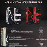 Thai Boxing Pads - Thai Kick Pad Strike Shield Twin 2 Pack - PRO Curved Pair Pads Boxing Karate MMA Training Equipment Muay Thai Focus Hook Sports & Outdoor - Tophatter Daily Deals
