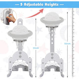 Adjustable Basketball Hoop - Kids Basketball Stand 3 in 1 Basketball Hoop Soccer Golf Kit Adjustable Toy Set Sports & Outdoor - Tophatter Daily Deals