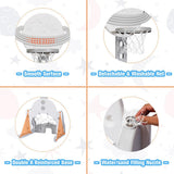 Adjustable Basketball Hoop - Kids Basketball Stand 3 in 1 Basketball Hoop Soccer Golf Kit Adjustable Toy Set Sports & Outdoor - Tophatter Daily Deals