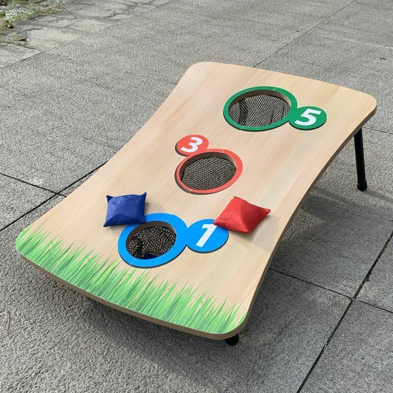 Corn Board Hole Sets UK - Kids Bean Bag Toss Game Set Family Garden Fun Sports & Outdoor - Tophatter Daily Deals